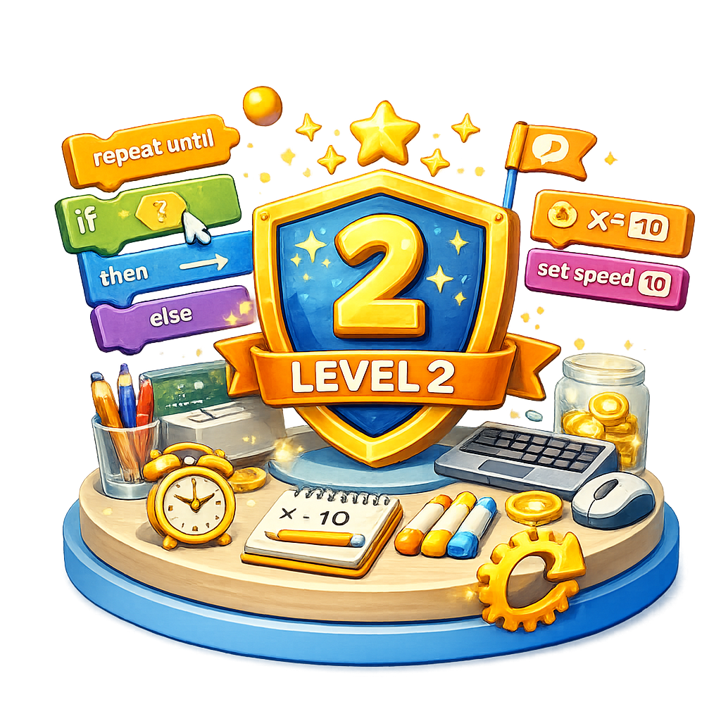 3D icon level 2